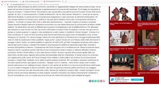 FISCAL COMPACT DI GIOVANNI SABATINI (DIRETTORE GENERALE DELL’ABI)