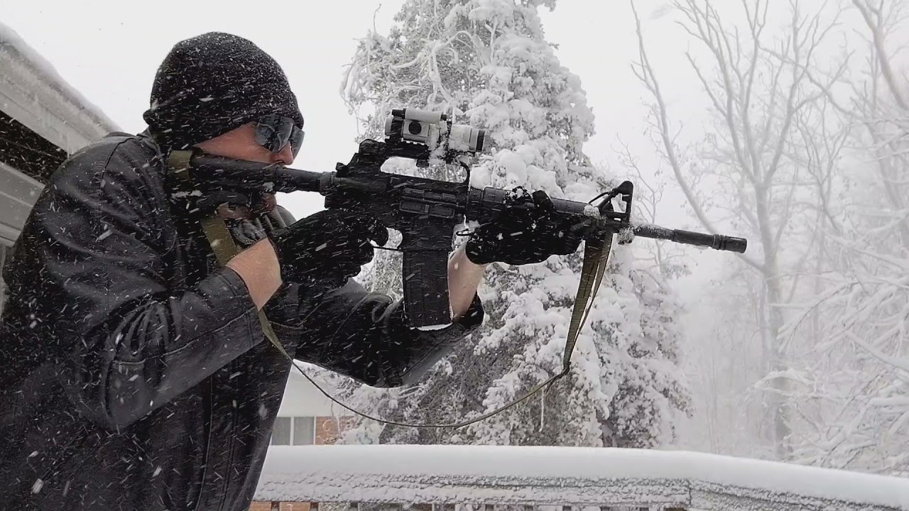 Viper Tech Airsoft Snow Test