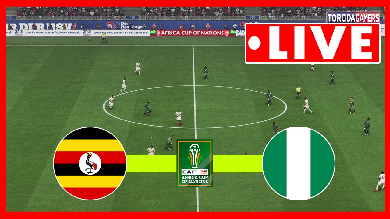🔴 LIVE: Uganda vs Nigeria | AFCON 2025 | Full Match Simulation