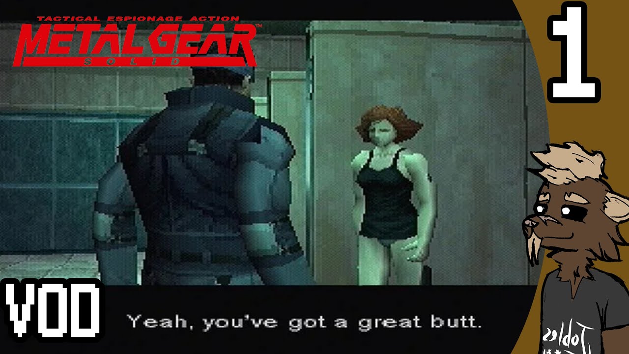 [VOD] Metal Gear Solid Part 1 - YouTube