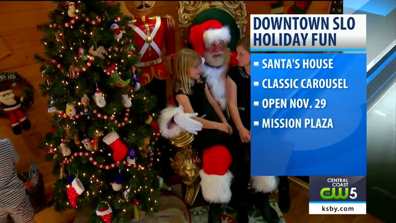 Santa's House, Classic Carousel set to open in San Luis Obispo