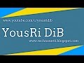 شاهد و ساهم في نشر الفيديو الدعائي لقناة YousRi DiB وشكرا