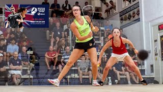 British Junior Open 2022  Final  Torrie Malik v Caroline Fouts