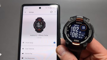 Garmin Instinct 3 - Disconnect Phone , Unpair & Airplane Mode , Stop Sync with Phone