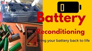 Battery Reconditioning- Battery Companies PRAY You Never See This Revealing Video