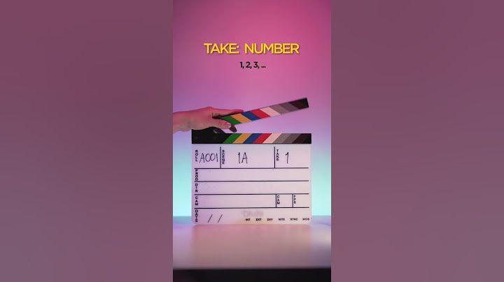 Filmmaking Basics: How to Slate🎬 #filmmaking #slate #filmschool #cinematography #clapboard #bts