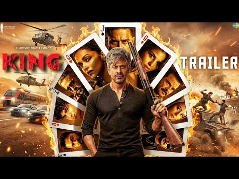 KING Official Trailer Shahrukh Khan Suhana Khan Anil Kapoor King Movie Teaser Fan Made