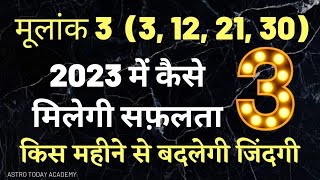 Mulank 3 2023 in Hindi | 3,12,21,30 Ko Janme Logo Ke Liye 2023 Kaisa Rahega | Numerology Number 3 |