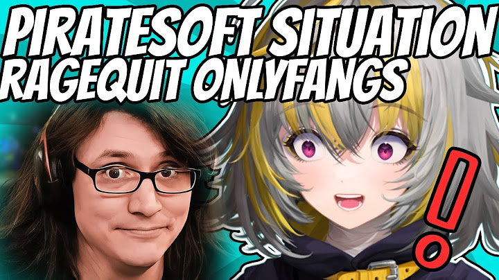 Sunny Reacts To The Piratesoftware Situation Is Sad