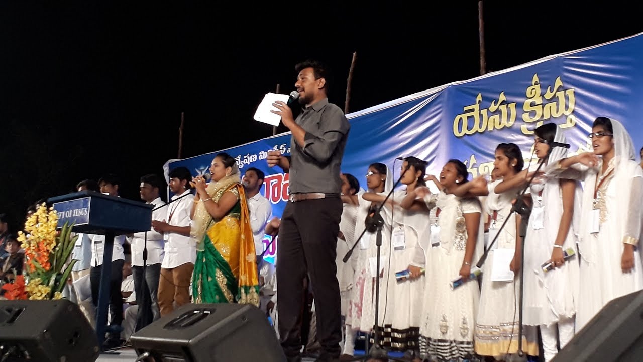 WORSHIP in HYDERABAD MIRACLE FESTIVALS Dr. JOE REVIVAL MALLIPUDI, Sunny & Blessy KINGSLEY