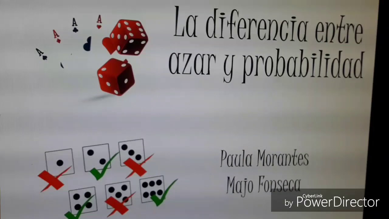 La diferencia entre el azar y probabilidad YouTube La diferencia entre el azar y probabilidad YouTube