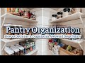 KITCHEN PANTRY ORGANIZATION | DECLUTTERING &amp; ORGANIZING [HOW TO ORGANIZE a DEEP PANTRY]