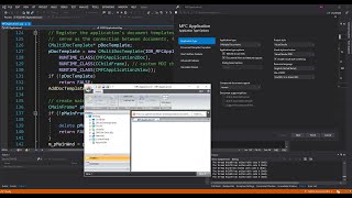 C   MFC Desktop Application in Visual Studio 2019