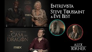 Entrevista a Eve Best y Steve Toussaint (Rhaenys Targaryen & Corlys Velaryon) | La Casa del Dragón