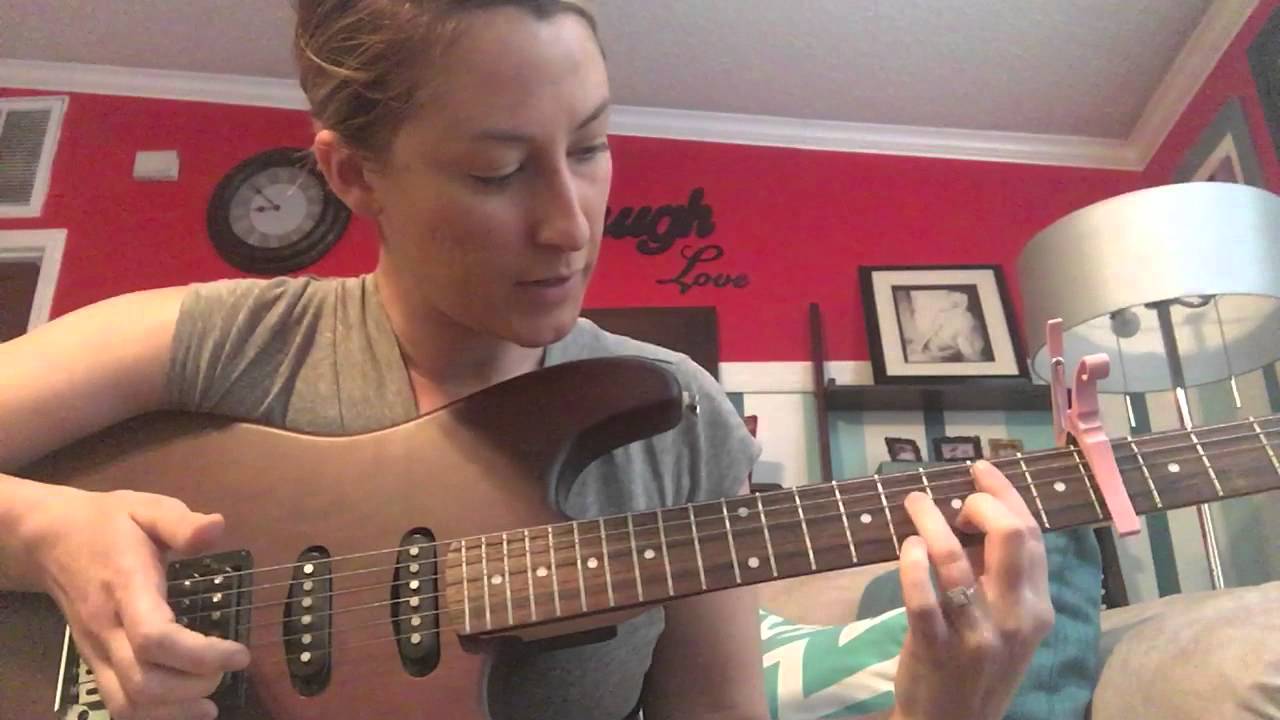 Guitar tutorial Rather Be cover by Jasmine Thompson EASY