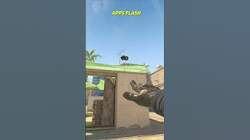 CS2 Mirage Apps Flash Use With Friends #shorts
