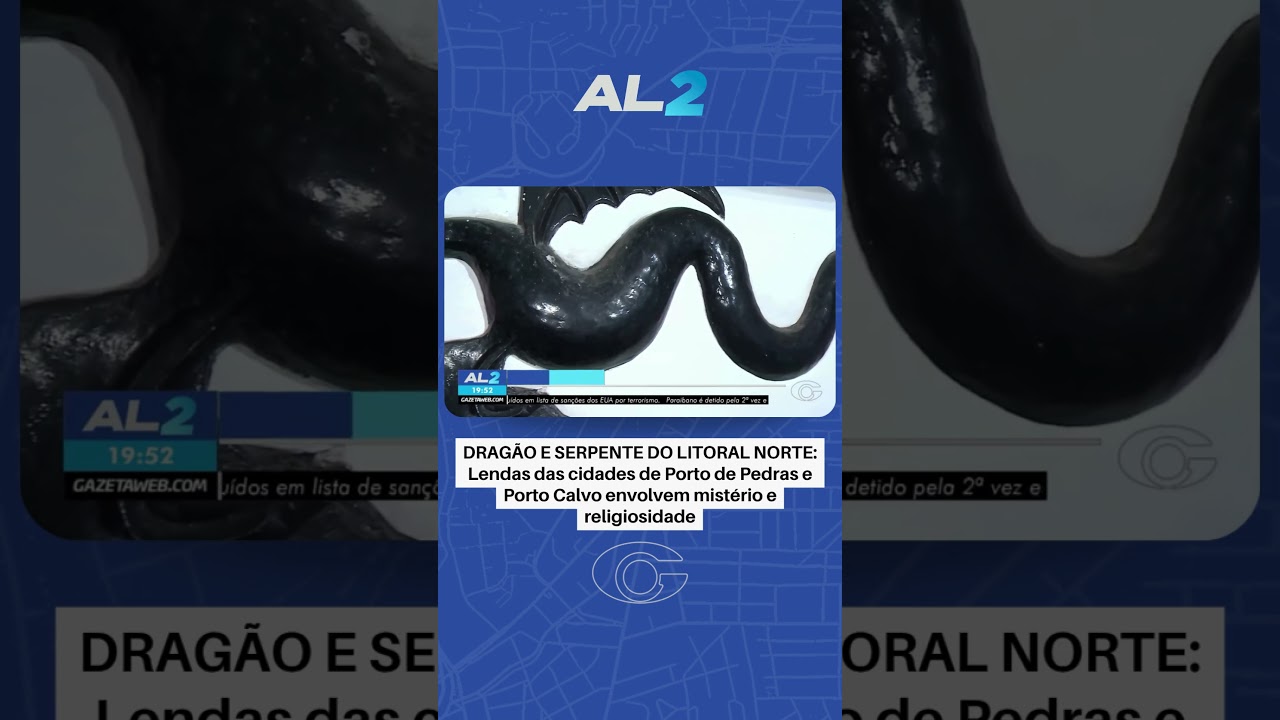 Dragão e serpente: a lenda que envolve fé e mistério em Alagoas