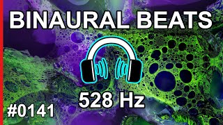 Find your Sanctuary of Inner Peace: meditate & relax with real 528 Hz binaural beats  | #0141