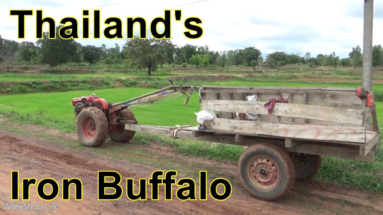 Thailands old IRON BUFFALO, the machine that can do everything.