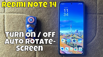 How to Turn On / Off Auto Rotate-Screen on Redmi Note 14 / Screen Rotation on Redmi Note 14