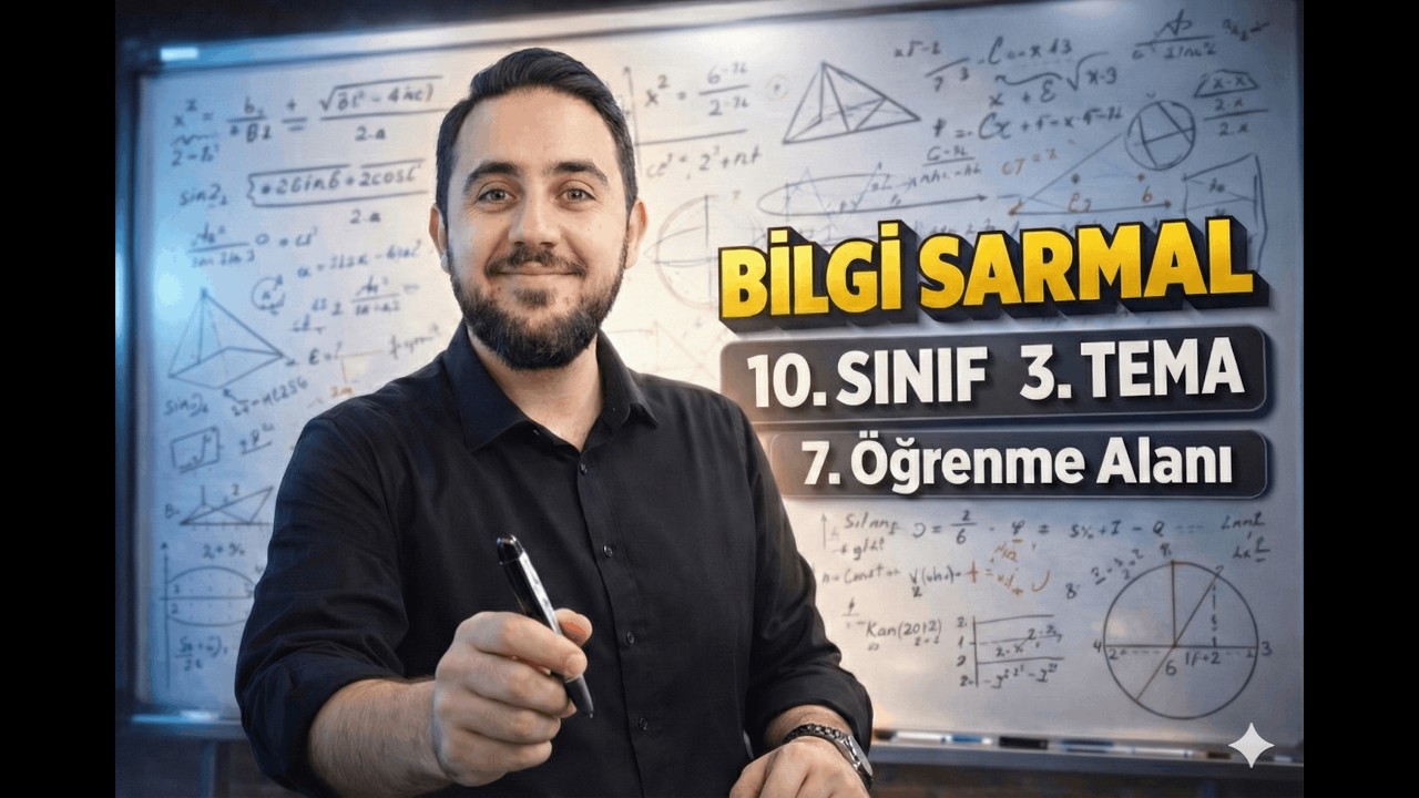 2025-26 Bilgi Sarmal 10. Sınıf Matematik | 4. Tema 7. Öğrenme Alanı (syf 208-209)