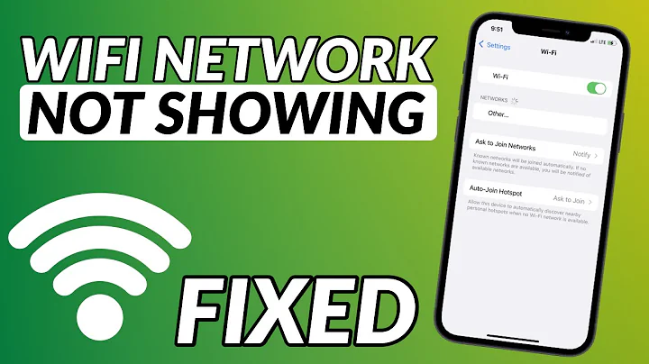 iPhone Wi-Fi Not working I Wi-Fi Network Not Showing in iPhone I iPhone Not Showing Wi-Fi Networks