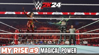 W2K24 MY RISE ALEXA BLISS #9  MATCH  PS5 LIVE GAMEPLAY