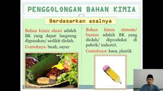 Bahan kimia dan penggolongan ...