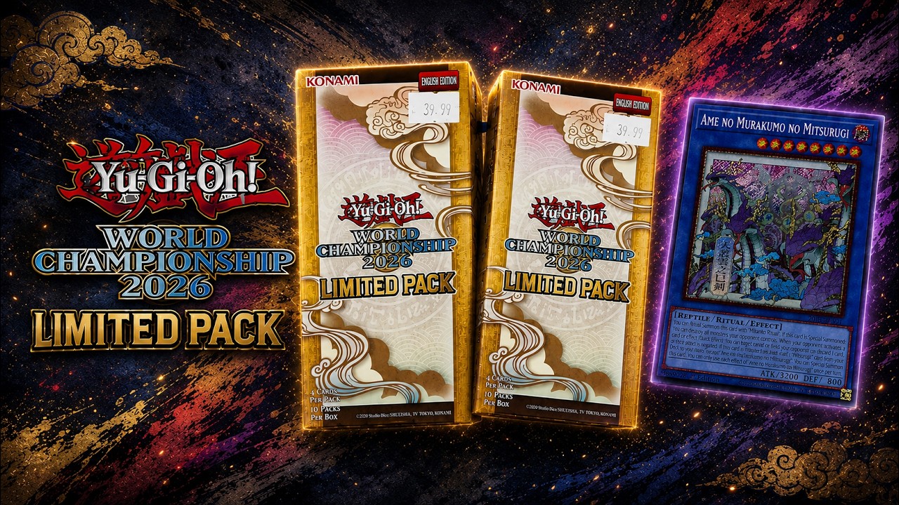 Opening Yu-Gi-Oh! World Championship 2026 Boxes! - One of my