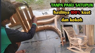 Cara membuat kursi goyang yang kuat, Relaxation chair _PART 2