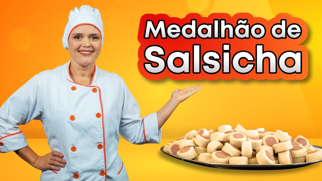 Medalhão de salsicha na Modeladora JetFood Master