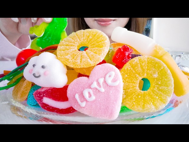 【ASMR】量り売りお菓子１万円分買ったら幸せが重量オーバーした【EATINGSOUNDS/咀嚼音】