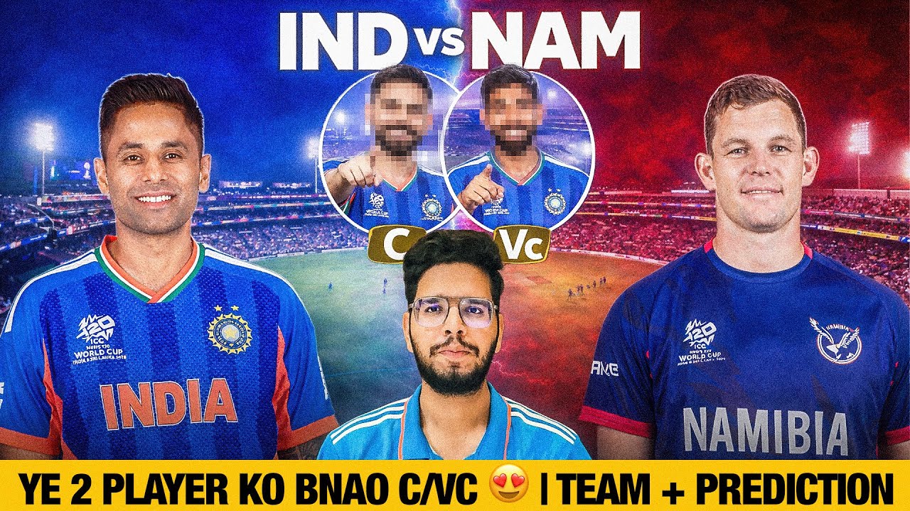 IND vs NAM Dream11 Prediction| IND vs NAM Today Match Prediction| T20 World Cup Match 18