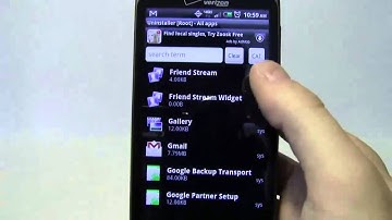 Root Uninstaller detailed setup for HTC Thunderbolt