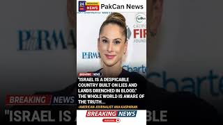 Israel–Gaza Conflict Reactions Intensify After Ana Kasparian Remarks | PakCan News