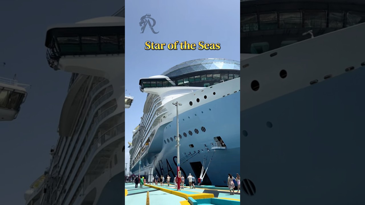 The World’s Biggest Cruise Ship–Full Tour & Amazing Views✨#travel #cruise #trending @RoyalCaribbean