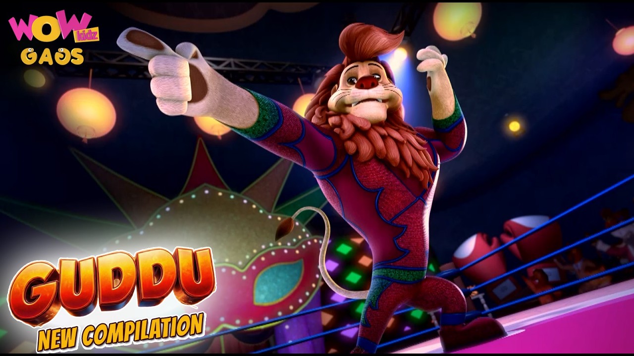 Circus King Guddu Ka Hungama | Funny Animal Adventures | Animated Series