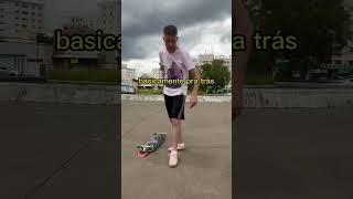 SKATE LONGBOARD TUTORIAL : BACKWARDS PETERPAN #shorts #youtubeshorts