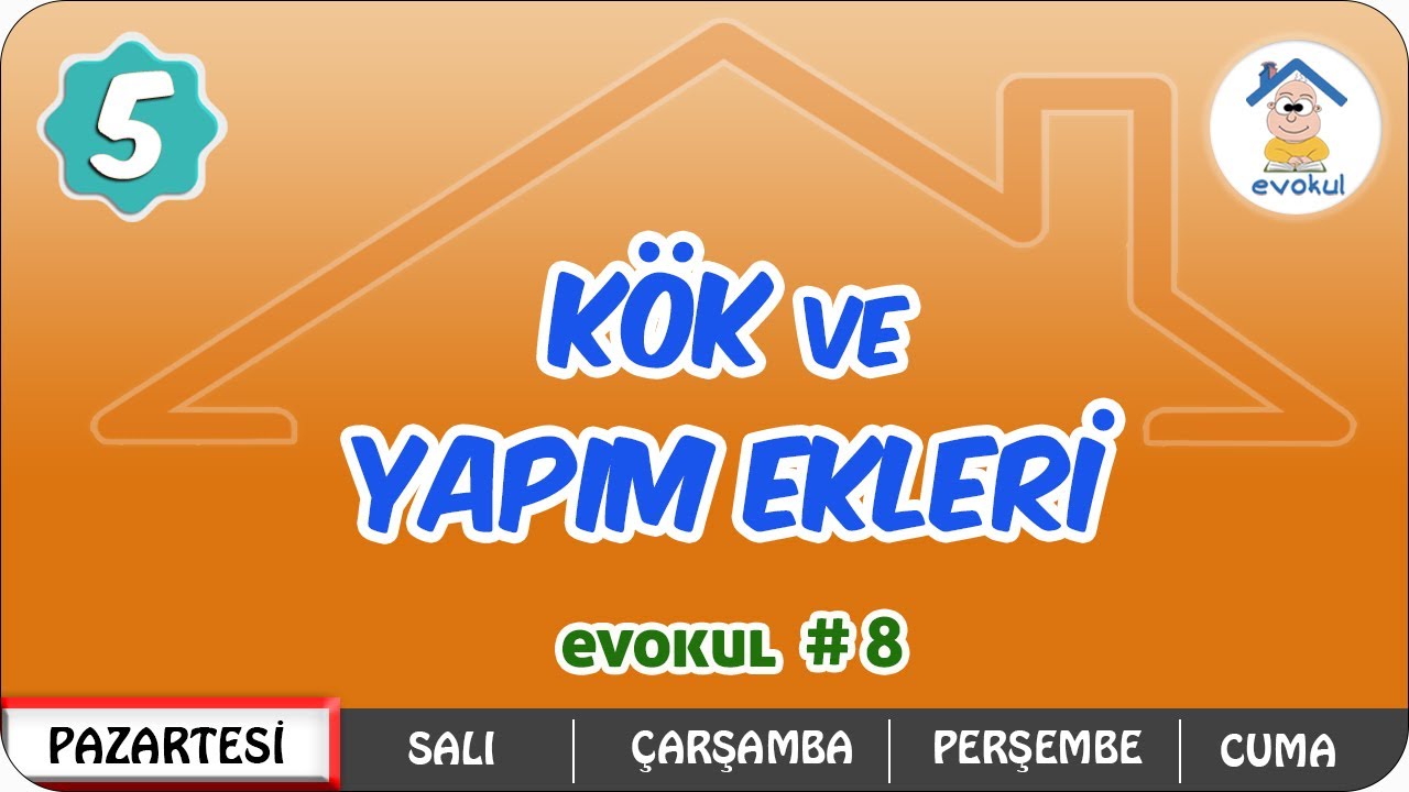 Kök ve Yapım Ekleri | 5.Sınıf #uzaktanegitim #evokul Kampı