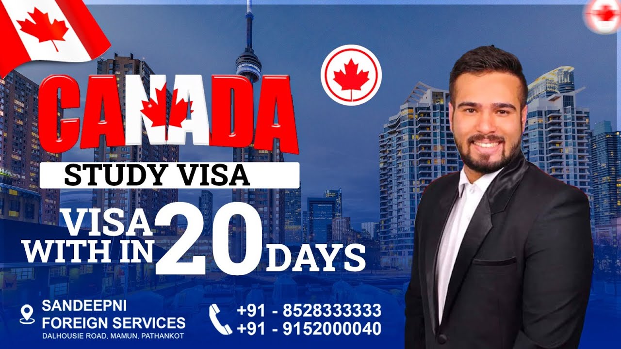 Sandeepni Foreign Services delivers the fastest Canada study visa approval in just 20 days!