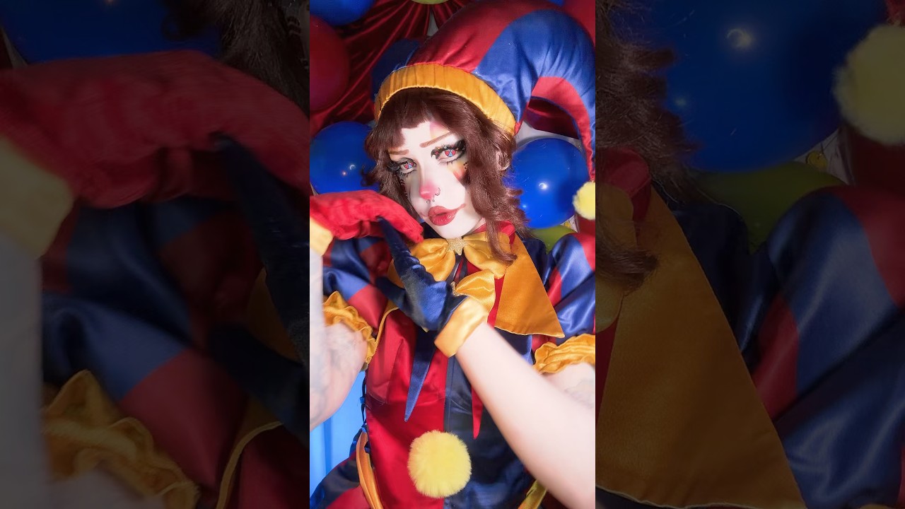 yes, I’m planning to cosplay every tadc character #cosplay #makeup #theamazingdigitalcircus #pomni