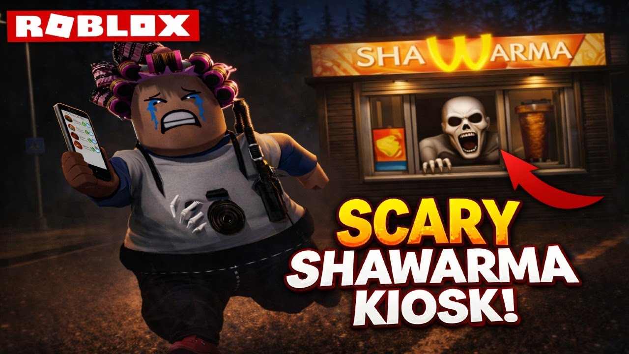 SCARY SHAWARMA KIOSK (SO SO SUPER SCARY!!!😱)