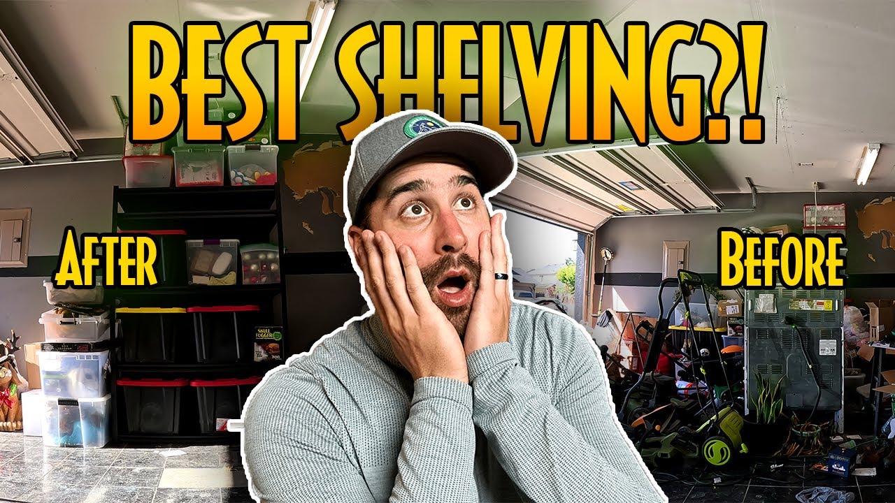 Ultimate Garage Organization: 2500lbs Heavy-Duty Adjustable Shelving!