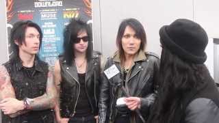 Interview with Black Veil Brides at Download Festival 2015