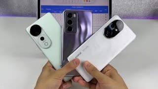 Honor 200 Pro Vs Oppo Reno 12 Pro Vs Vivo S19 Pro/Vivo V40 Pro Hands'On Unboxing & Full Comparison!