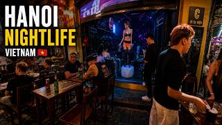 Hanoi, Vietnam Walking Tour | Ta Hien Beer Street, Bars & Late-Night Crowds (4K)