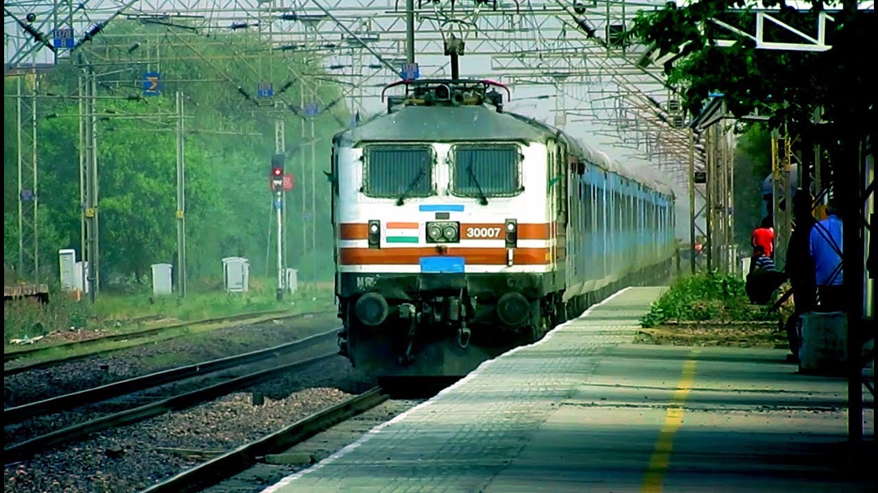 Fastest Shatabdi Express At Top Speed || 150 KMPH OVERTAKE || INDIAN  RAILWAYS - YouTube