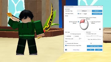 Make a macro for Bedwars S13 in Logitech GHUB and Speed Auto Clicker!