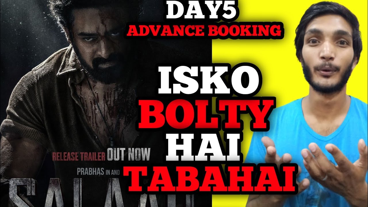 Salaar Day 5 Advance Booking | Salaar Day 5 Box Office Collection | Salaar Box Office Collection