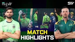 Match Highlights | Lahore Qalandars Vs Multan Sultans | M 11 | HBL PSL 11 | MZB1J